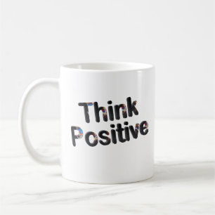 Positief denken koffiemok