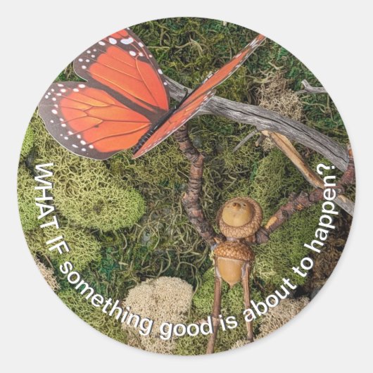 Positief denken Sticker (Voorkant)