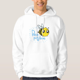 Positief denkende bijen positieve stolling hoodie