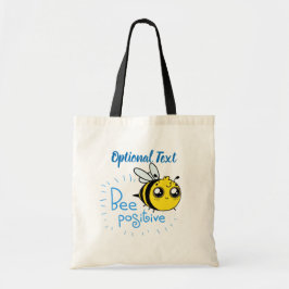 Positief denkende bijen positieve stolling tote bag