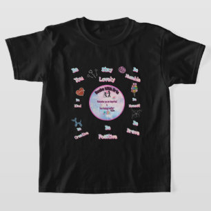 Positief denkende boeken met Brie T-shirt