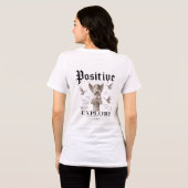 Positief Explore Dames T-Shirt (Achterkant volledig)