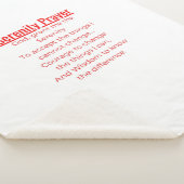 Positief gedicht sherpa deken (3/4)