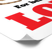 POSITIEF GETEST VOOR VERLIEFD POSTER (Hoek)