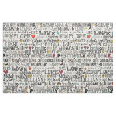 positief geweldige stof (Fat Quarter)
