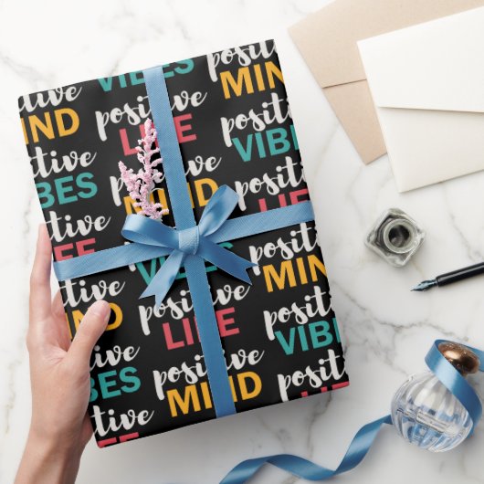 Positief leven cadeaupapier (Geschenken)
