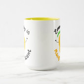 Positief Mango Pun - Elke dag is misleidend Mok (Midden)