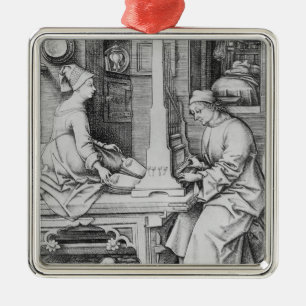 Positief orgaan metalen ornament