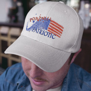 POSITIEF PATRIOTTISCHE LIEFDE AMERIKA VLAG TRUCKER PET