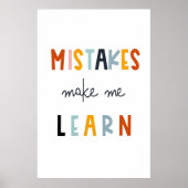 Positief QUOTE-Poster Poster (Voorkant)