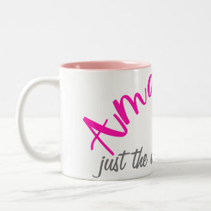 Positief Roze Verbazingwekkend Net zoals je vrouwe Tweekleurige Koffiemok