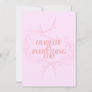 Positief, Spiritueel, Inspirerend, Motivatie Feestdagenkaart