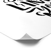 Positief Vibes - Your Only Limit is Your Mind Poster (Hoek)