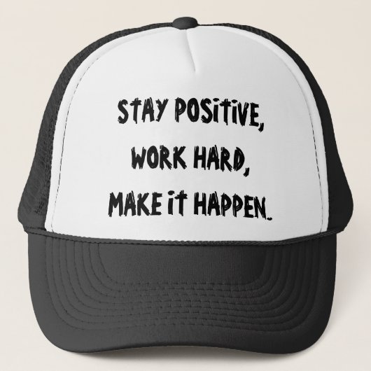 POSITIEVE AANMOEDIGING TRUCKER PET (Voorkant)