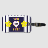 Positieve affirmaties dat je dit hebt bagagelabel (Voorkant (horizontaal))