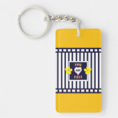 Positieve affirmaties dat je dit hebt sleutelhanger (Voorkant)