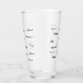 Positieve affirmaties Water Imprinting Glass Glas (Rechts)