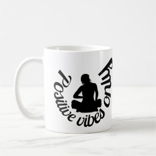 Positieve alleen Inspirerend vibes-offerte Koffiemok