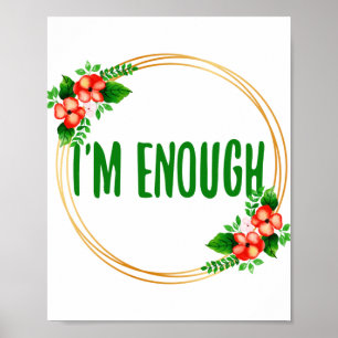 positieve beelden voor levensacceptatie en zelfzor poster