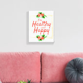 positieve bevestigende citaten voor werk en leven canvas afdruk (Insitu (Woonkamer))