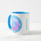 Positieve bevestiging is dat je niet roze en blauw mok (Voorkant links)