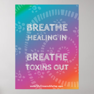 Positieve bevestiging is de meest perfecte lichaam poster