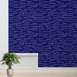 positieve bevestiging | Self Care Vision Board Behang