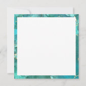 Positieve bevestiging "voorwaarts" blauw/goud (Achterkant)