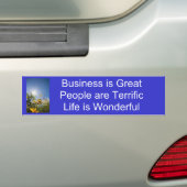 Positieve bevestigingen - Vet Bumpersticker (Op auto)