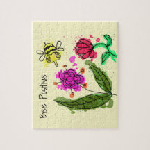 Positieve bloemen voor bijen en bijen