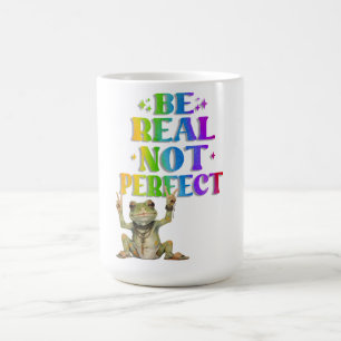 Positieve boho kikker Hippie  Koffiemok