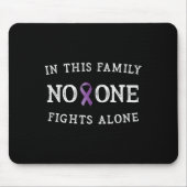 Positieve boodschap Pancreaskankerbewustzijn voor Muismat (Voorkant)