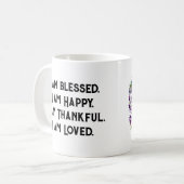 positieve boommok koffiemok (Voorkant links)