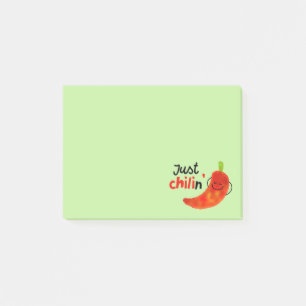 Positieve Chili Pepper Pun - gewoon kind Post-it® Notes