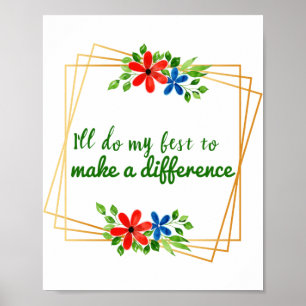 positieve citaten voor levensacceptatie poster