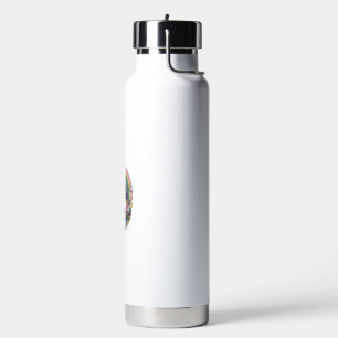 Positieve eenhoorn met kom cornflakes T-shirt met Waterfles