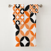 Positieve en negatieve ruimte bad handdoek (Insitu)