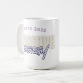 Positieve energie koffiemok (Voorkant links)