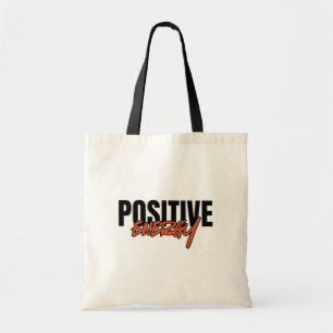 "Positieve energie" Motivatie Canvas tas - vet typ