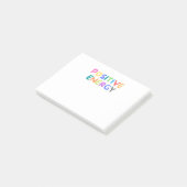 POSITIEVE ENERGIE POST-IT® NOTES (Schuin)