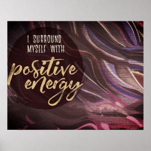Positieve energie poster