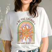 Positieve Energie Retro Boho Zon Tri-Blend Shirt