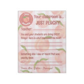 Positieve feedback van leerkrachten  notitieblok (Gedraaid)