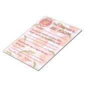 Positieve feedback van leerkrachten  notitieblok (Schuin)