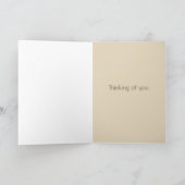 Positieve gedachte Dagelijkse affirmatie Boeddhist Kaart (Binnen)