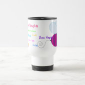 Positieve gedachten Beste Mok voor "Bee Happy"-lev (Center)