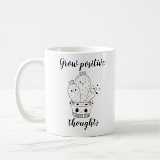 Positieve gedachten kweken // Happy Cacti-tandenba Koffiemok