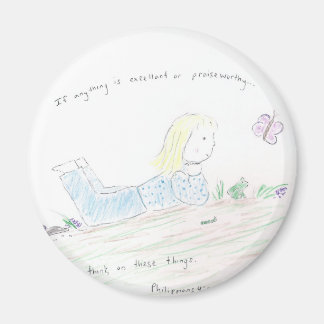 Positieve gedachten magneet