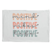 Positieve gedachten over het leven Inspirerend cit Kussensloop (Achterkant)