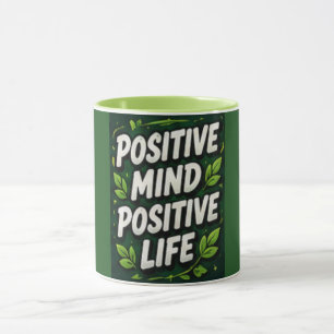 Positieve Geest Positief Leven  Mok